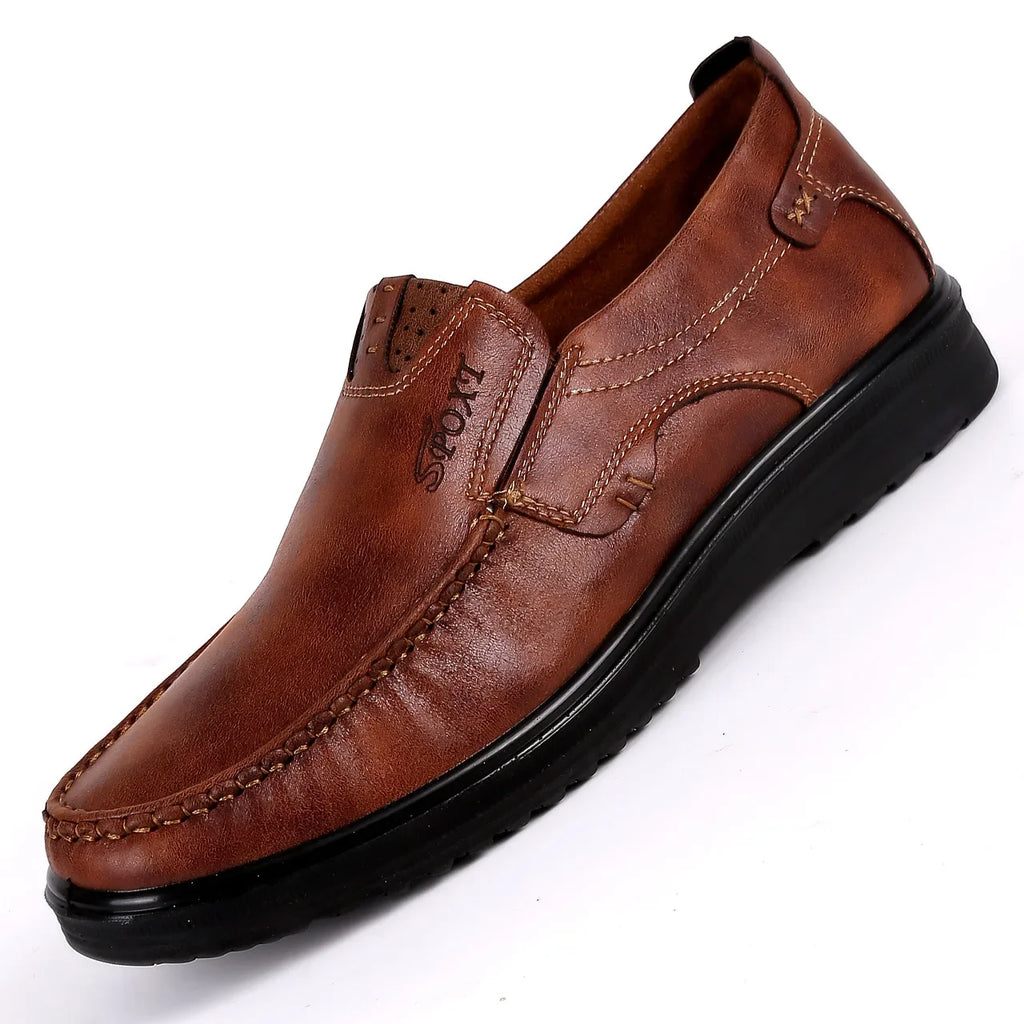 Mocassin Homme en Cuir Souple Élégant