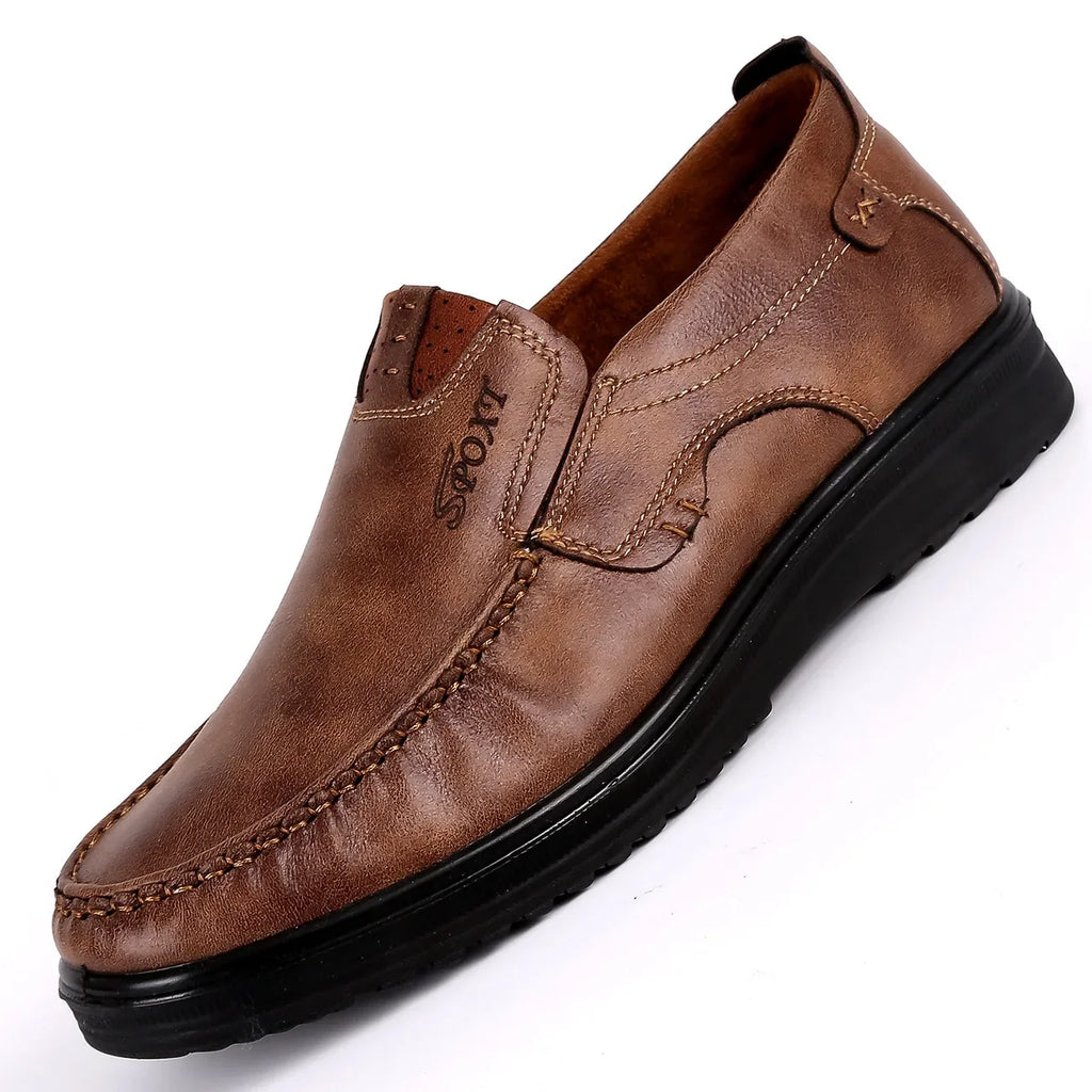 Mocassin Homme en Cuir Souple Élégant